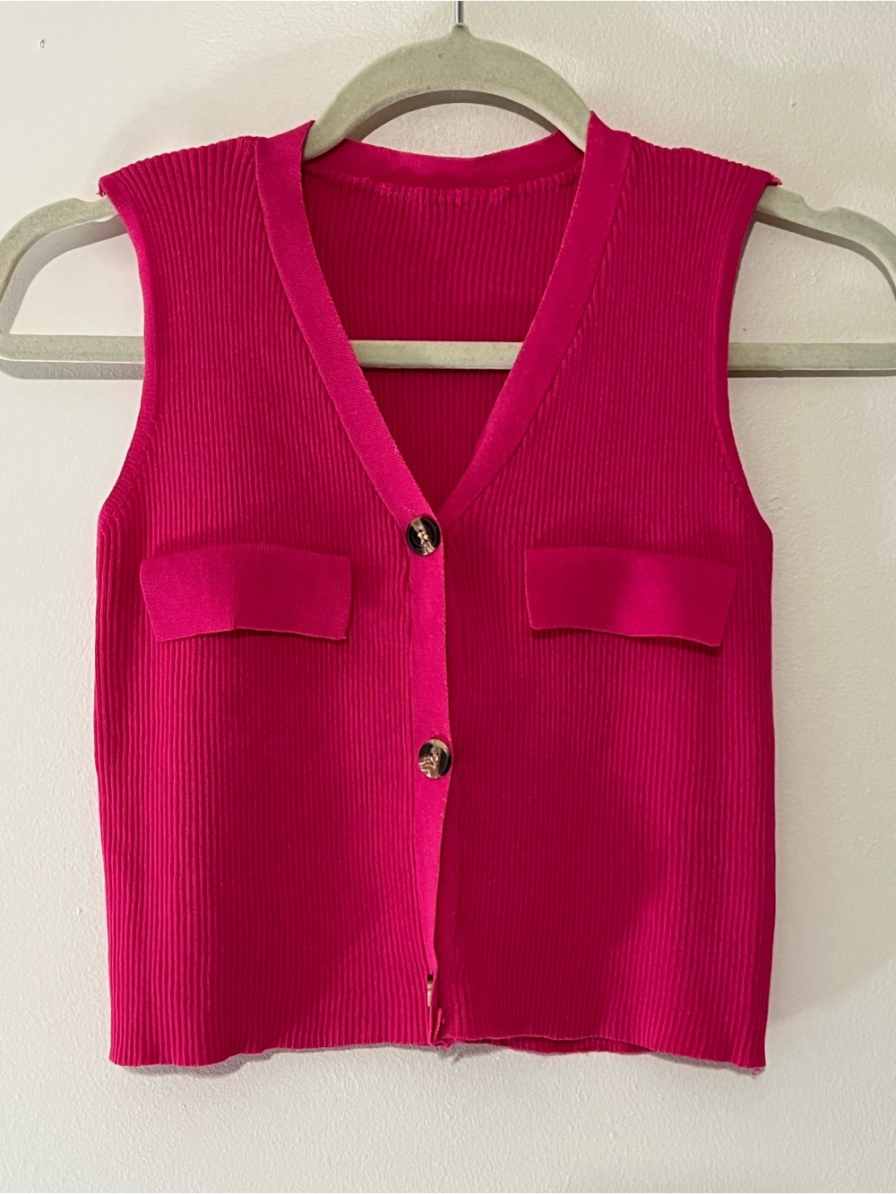 Lightweight Cropped Tank Top Sweaters